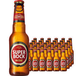 SUPER BOCK 超级伯克 黄啤酒 200ml*24瓶