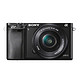 索尼（SONY）ILCE-6000L APS-C微单单镜套机 黑色（2430万有效像素 16-50mm镜头 F3.5-5.6 a6000L/α6000）