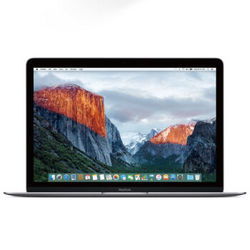 Apple MacBook 12英寸笔记本电脑 深空灰色 256GB闪存 MLH72CH