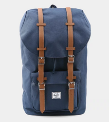 Herschel Supply LITTLE AMERICA系列15寸电脑双肩背包 深蓝色