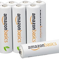 历史新低：AmazonBasics 亚马逊倍思 8节五号镍氢充电电池