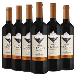 PASO GRAND  佰铄 红葡萄酒-赤霞珠 750ml*6瓶