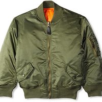 中亚Prime会员：Alpha Industries MA-1 Bomber 大童款飞行员夹克