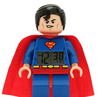 中亚prime会员：LEGO 乐高儿童 9005701 超级英雄超人闹钟+2020015 帝国暴风兵闹钟