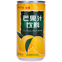 LOTTE 乐天 芒果汁饮料 180ml*15罐