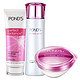 POND'S 旁氏 无瑕透白基础套装 洁面乳100g+爽肤水150ml+防护日霜50g