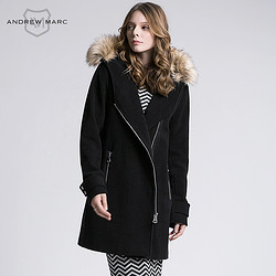 ARC MNY系列 秋冬新品 中长款女式毛呢大衣 