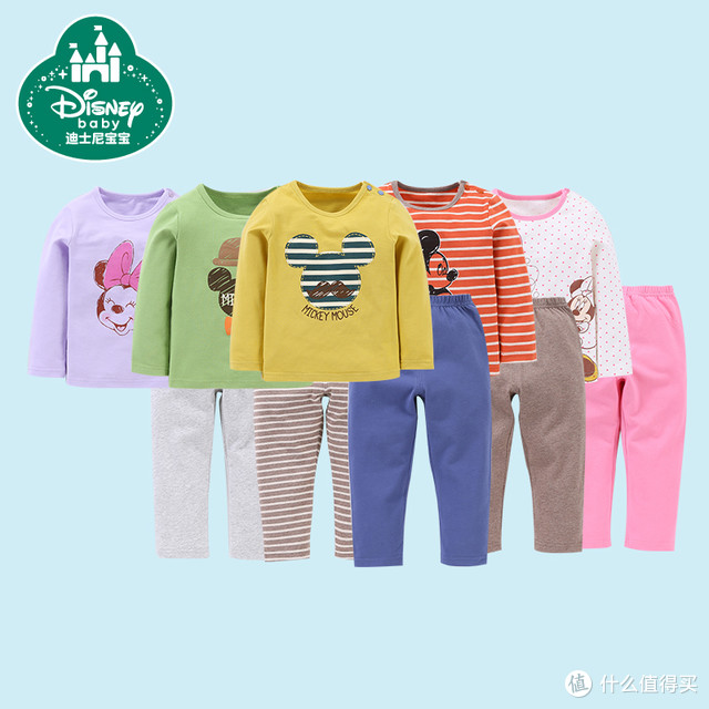 双11预售：Disney 迪士尼 宝宝家居服套装