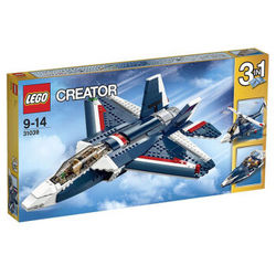 LEGO 乐高 31039 创意百变系列 蓝色能量喷气飞机