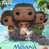 Funko 迪士尼海洋奇缘系列 莫阿娜 搪胶收藏玩偶