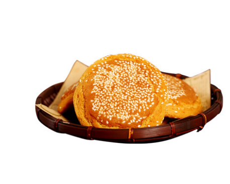太谷饼是山西省传统名吃，因产于太谷