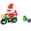 nanoblock 积木 骑摩托的圣诞老人