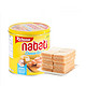 印尼进口纳宝帝Nabati丽芝士（Richeese）儿童休闲零食奶酪味威化饼干350g/罐早餐下午茶办公室点心 *5件