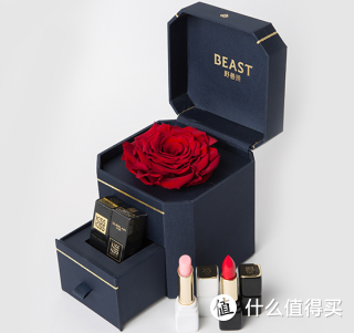 THE BEAST 野兽派 恋上你的唇 KissKiss唇膏永生花礼盒