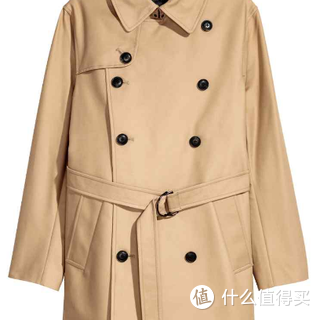 H&M 男士风衣 