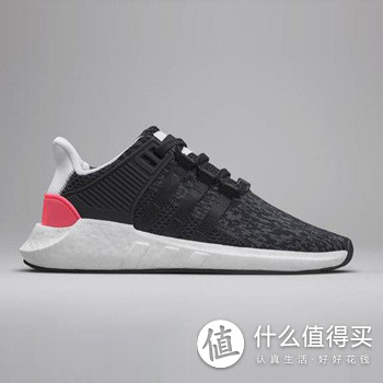 #原创新人#Adidas 阿迪达斯 EQT Support 93/17 coreblack 跑鞋 开箱及其他配色对比