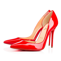 CHRISTIAN LOUBOUTIN Classic Iriza Patent 红色高跟鞋