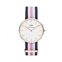 Daniel Wellington 丹尼尔·惠灵顿 Classic系列 0506DW 尼龙表带女士手表