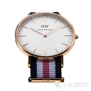 Daniel Wellington 丹尼尔·惠灵顿 Classic系列 0506DW 尼龙表带女士手表