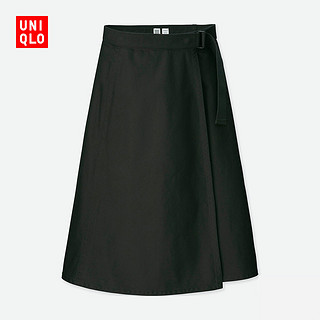  UNIQLO 优衣库 406658 U附腰带裹裙