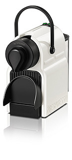 NESPRESSO 奈斯派索 Inissia 系列 C40 胶囊咖啡机+Aeroccino3 电动奶泡机 白色