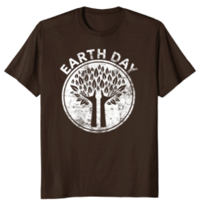 Amazon EARTH DAY 地球日 中性款T恤