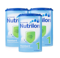 Nutrilon 荷兰牛栏 婴儿奶粉1段 850克/罐 3罐装 （两件6折） *6件