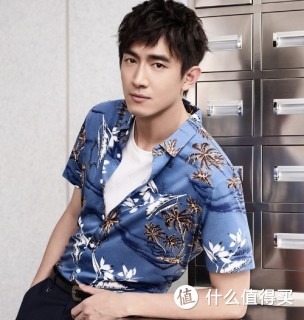 HLA 海澜之家 HNDCD2E034A 男士印花短袖衬衫