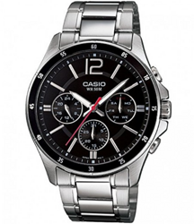 CASIO 卡西欧 指针系列 MTP-1374D-1A 男士时装腕表 *2件