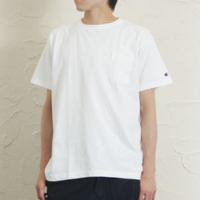 Champion T1011 C5-B303 美产 男士棉质口袋T恤