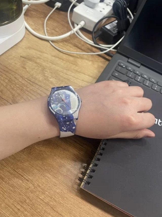 swatch 斯沃琪 艺术合作系列 41毫米石英腕表