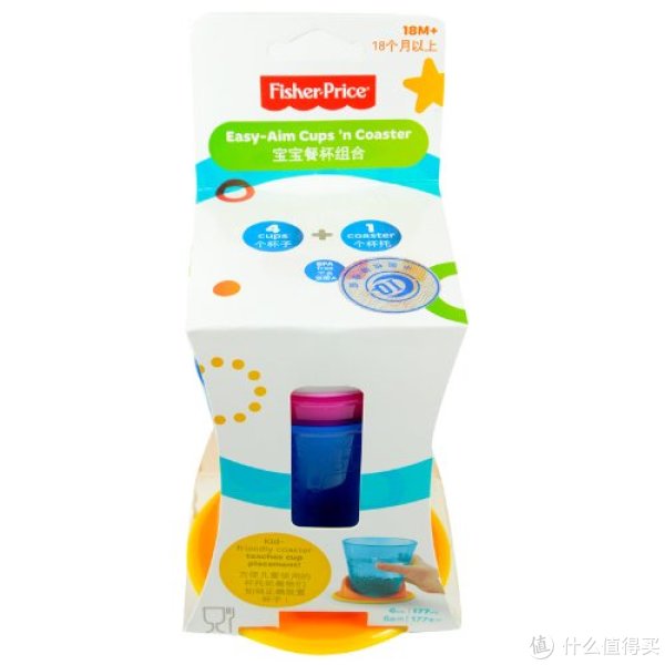 Fisher Price 费雪 宝宝餐杯组合4只装 Y3536